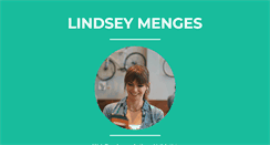 Desktop Screenshot of lindseymenges.com